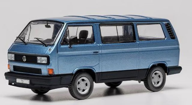 [ Pre-order ] CLC652N ixo 1:43 Volkswagen T3 Multivan 1989 Metallic Blue