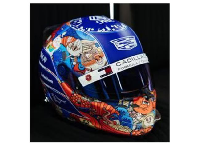 [ Pre-order ] 5HF259 Spark 1:5 Helmet Cadillac F1 Japanese GP 2026 V. Bottas
