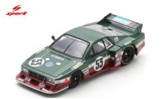 [ Pre-order ] 64S155 Spark 1:64 Lancia Beta Montecarlo Turbo #53 Le Mans 24H 1980 C. Facetti - M. Finotto