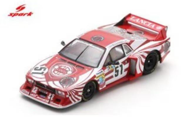 [ Pre-order ] 64S157 Spark 1:64 Lancia Beta Montecarlo Turbo #51 Le Mans 24H 1980 B. Darniche - H. Heyer - T. Fabi
