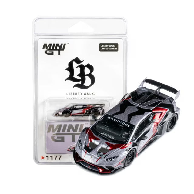 MC60-RON TSM MINI-GT 1:64 LB WORKS Lamborghini Huracan GT RONIN LBWK Limited Edition Blister Pack