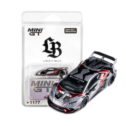 MC60-RON TSM MINI-GT 1:64 LB WORKS Lamborghini Huracan GT RONIN LBWK Limited Edition Blister Pack