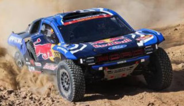 [ Pre-order ] S6265 Spark 1:43 Ford Raptor No.225 5th Dakar Rally 2026 C. Saniz - L. Cruz