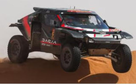 [ Pre-order ] S6266 Spark 1:43 Dacia Sandrider No.223 7th Dakar Rally 2026 L. Moraes - D. Zenz