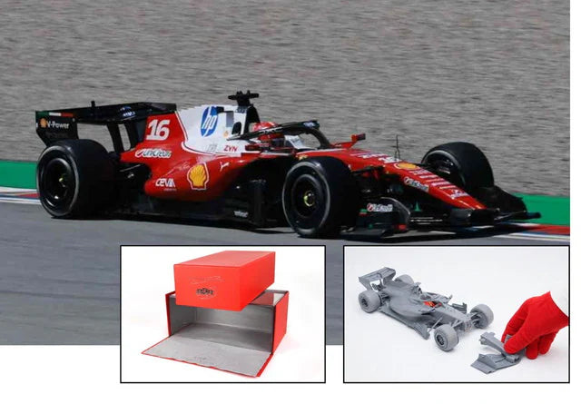 [ Pre-order ] BBR2618C16DIE BBR 1:18 Ferrari SF26 F1 Barcelona-Catalunya GP C. Leclerc #16 Luxury Pack