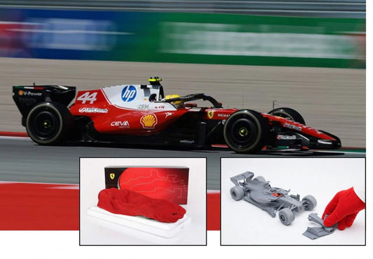 [ Pre-order ] BBR2618C44 BBR 1:18 Ferrari SF26 F1 Barcelona-Catalunya GP L. Hamilton Winner #44 (Polyfoam Pack)