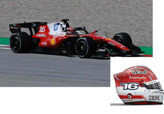 [ Pre-order ] BBRC332C16DR BBR 1:43 Ferrari SF26 F1 Barcelona-Catalunya GP - C. Leclerc #16 (Driver figure included)