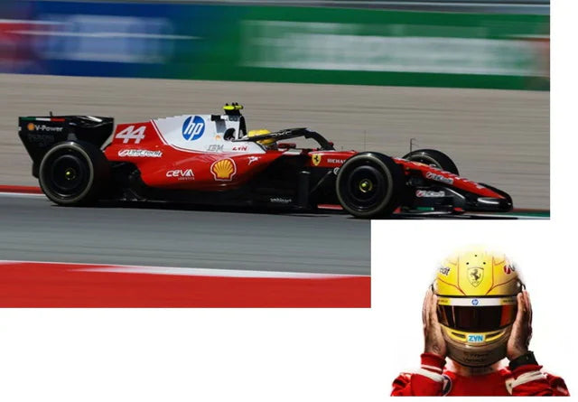 [ Pre-order ] BBBRC332C44DR BBR 1:43 Ferrari SF26 F1 Barcelona-Catalunya GP - L. Hamilton #44 (Driver figure included)