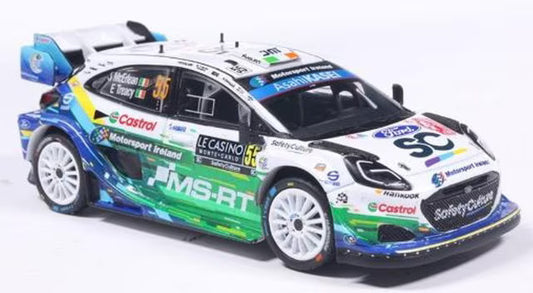 [ Pre-order ] RAM1027B ixo 1:43 Ford Puma Rally1 2026 Rally Monte Carlo #55 J. McErlean / E. Treacy