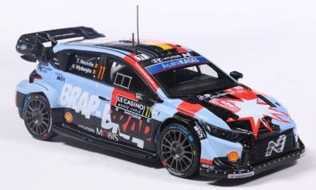 [ Pre-order ] RAM1026A ixo 1:43 Hyundai i20 N Rally1 2026 Rally Monte Carlo #11 T. Neuville / M. Widaeghe