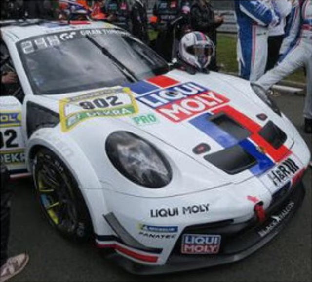 [ Pre-order ] SG1046 Spark 1:43 Porsche 911 GT3 Cup (992) #902 Team LIQUI MOLY by BLACK FALCON 24H Nürburgring 2026