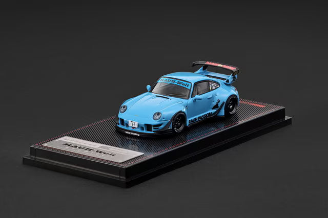 [ Pre-order ] IG4211 ignition model 1:64 RWB 993 Light Blue