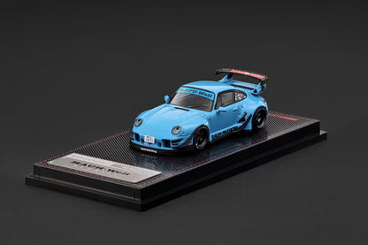 [ Pre-order ] IG4211 ignition model 1:64 RWB 993 Light Blue