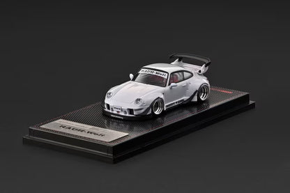 [ Pre-order ] IG4216 ignition model 1:64 RWB 993 White Metallic