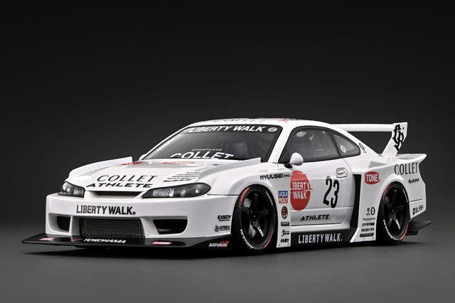 [ Pre-order ] IG4137 ignition model 1:18 Nissan LB-Super Silhouette S15 Silvia White