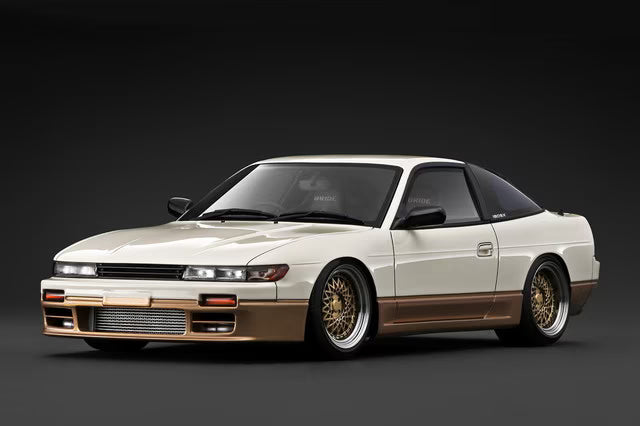 [ Pre-order ] IG4072 ignition model 1:18 Nissan Sileighty White/Gold