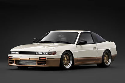 [ Pre-order ] IG4072 ignition model 1:18 Nissan Sileighty White/Gold