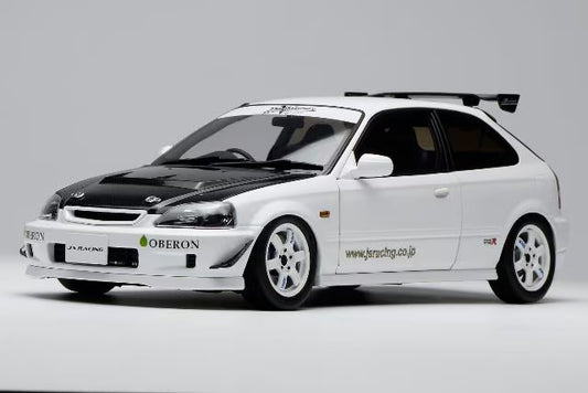 [ Pre-order ] M85013 MOTORHELIX 1:18 Honda Civic Type R (EK9) J's Racing Livery