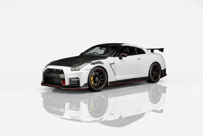 [ Pre-order ] M83526 MOTORHELIX 1:18 Nissan GT-R NISMO (R35) Special Edition 2022 Brilliant White Pearl