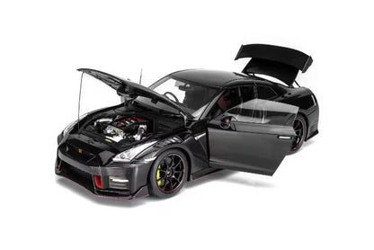 [ Pre-order ] M83529 MOTORHELIX 1:18 Nissan GT-R NISMO (R35) Special Edition 2022 Meteor Flake Black Pearl