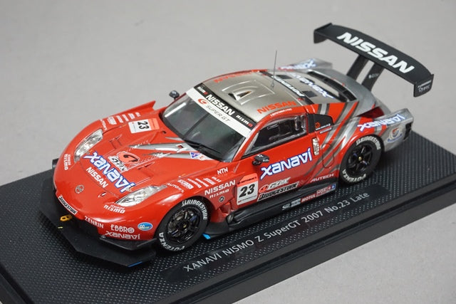 1:43 EBBRO 43957 XANAVI Nismo Z Super GT500 Late model 2007 #23