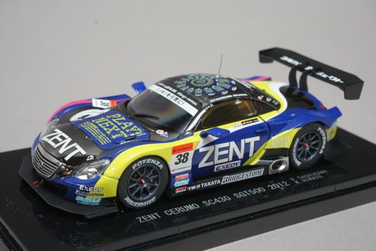 1:43 EBBRO 44736 ZENT CERUMO SC430 Super GT 500 2012 #38 model car