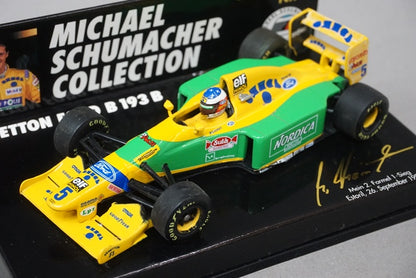 1:43 MINICHAMPS MSC430009 Benetton Ford B193B Portugal M.Schumacher 1993 #5