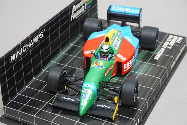 1:43 MINICHAMPS 400900019 Benetton Ford B190 A. Nannini 1990 #19