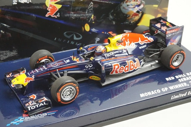 1:43 MINICHAMPS 413110401 Red Bull Racing RB7 Monaco GP 2011 #1 model car