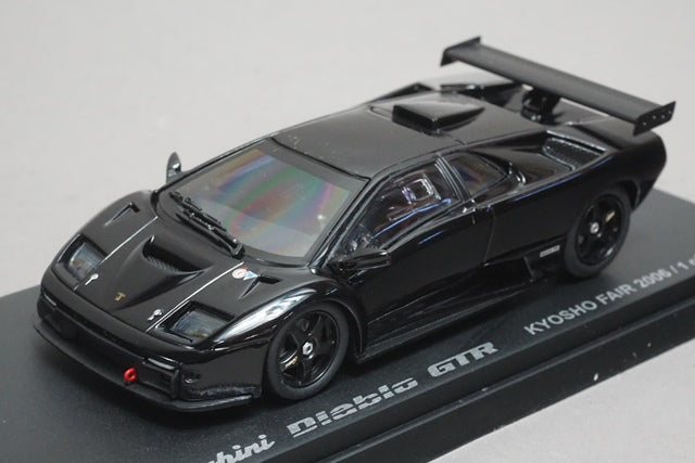 1:43 KYOSHO K03215BK Lamborghini Diablo GTR KYOSHO Fair 2006 Black