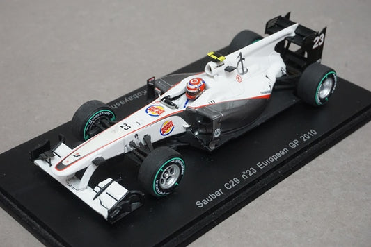 1:43 SPARK S3005 Sauber C29 European GP 2010 #23 Kamui Kobayashi