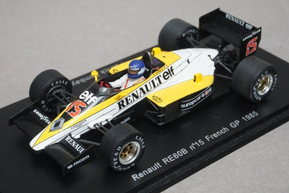 1:43 SPARK S1702 Renault RE60B French GP 1985 #15 Patrick Tambay