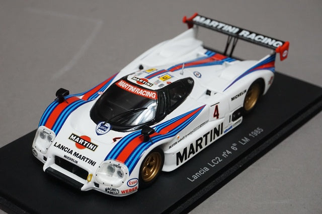 1:43 SPARK S0656 Lancia LC2 Le Mans 6th 1985 MARTINI #4