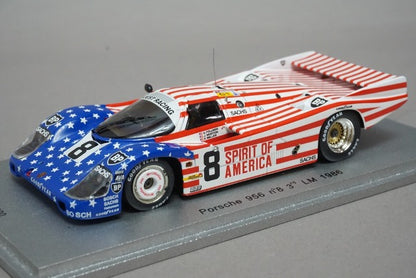 1:43 SPARK NA008 Porsche 956 LM Le Mans 1986 #8