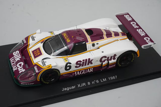 1:43 Spark S0760 Jaguar XJR8 Le Mans 1987 #6 Silk Cut Specification