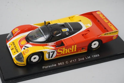 1:43 SPARK S0901 Porsche 962C LM Le Mans 1988 #17 Shell