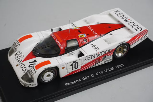 1:43 SPARK KBS006 Porsche 962C LM Le Mans 1988 #10