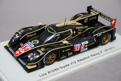 1:43 SPARK S3704 Lola B12/60 Toyota Rebellion LM Le Mans 2012 #12