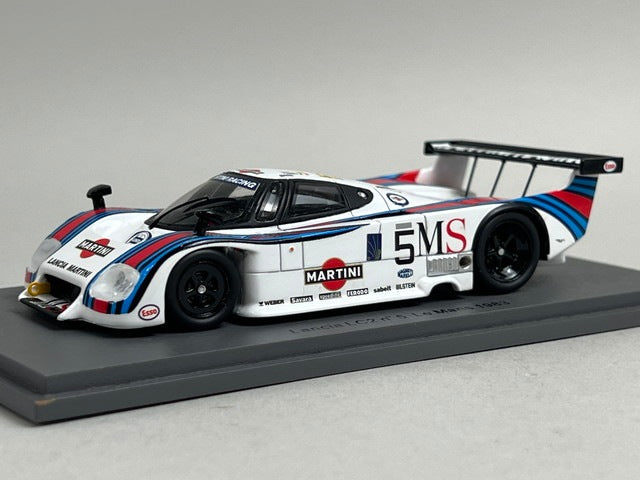 1:43 SPARK S0651 Lancia LC2 LM Le Mans 1983 MARTINI #5