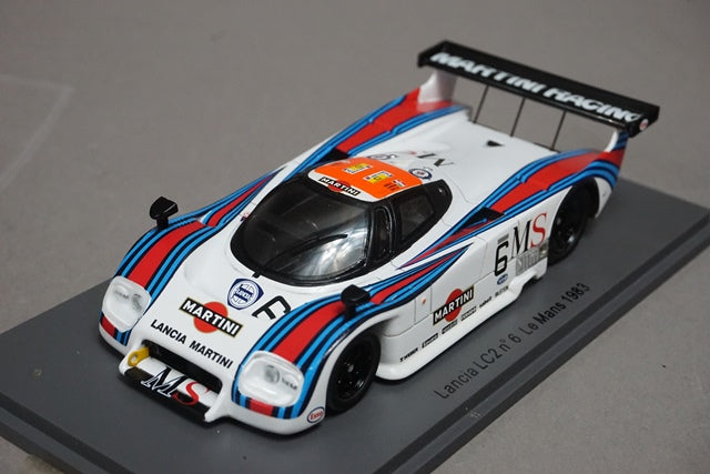 1:43 SPARK S0652 Lancia LC2 LM Le Mans 1983 MARTINI #6