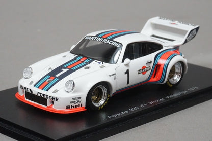 1:43 SPARK S3405 Porsche 935 Winner Vallelunga 1976 #1 Martini model car