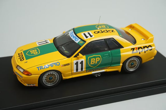 1:43 HPI 8077 Nissan Skyline BP Oil TRAMPIO GT-R JTC 1993 #11 TRAMPIO model car