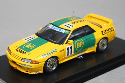 1:43 HPI 8077 Nissan Skyline BP Oil TRAMPIO GT-R JTC 1993 #11 TRAMPIO