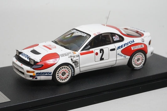 1:43 HPI 8003 Toyota Celica Turbo 4WD Monte Carlo 1992 #2 model car