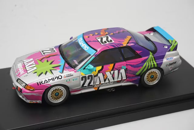 1:43 HPI 8021 Nissan AXIA Skyline JTC 1992 #22 AXIA model car