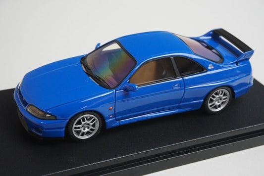 1:43 HPI 8385 MIRAGE Nissan Skyline GT-R V-Spec LM (R33) Champion Blue model car