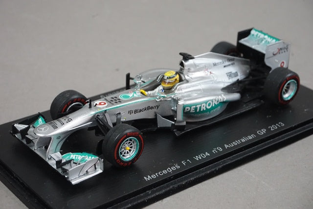 1:43 SPARK S3055 Mercedes-Benz F1 W04 Australia GP 2013 #9 Nico Rosberg