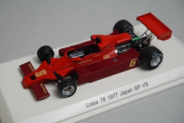 1:43 Reve Collection R70162 Lotus 78 Japanese GP 1977 #6 G. Nilsson model car