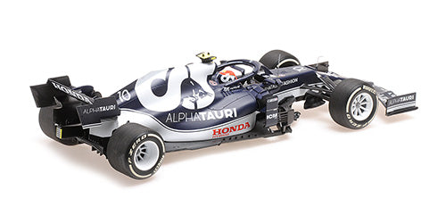 [ Back-order ] MINICHAMPS 117210710 1:18 SA Honda AT2 Gasly AZE GP2021 3rd place model car