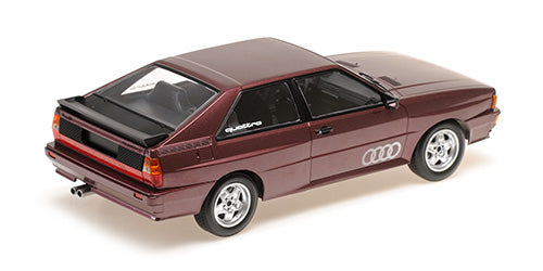 [ Back-order ] MINICHAMPS 155016125 1:18 Audi Quattro 1980 Brown Metallic model car